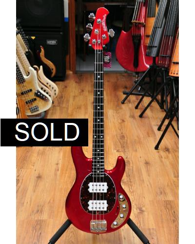 Ernie Ball Music Man Stingray Special 4 HH Ebony Candyman